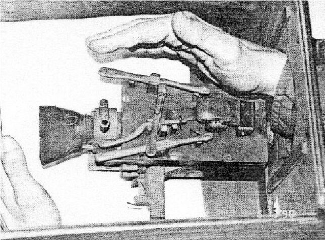 Reproduction of Kempelen speech machine from 1791